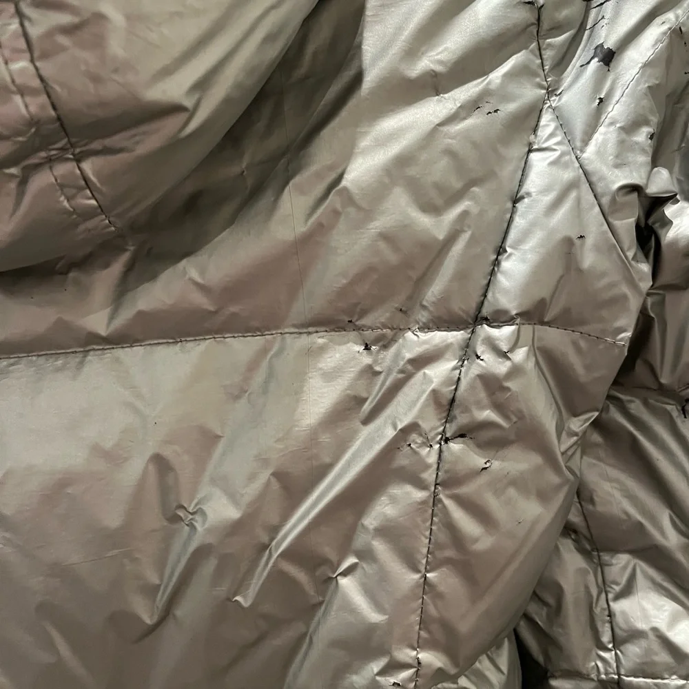 🌟HOST PICK🌟 American Eagle Silver Puffer Coat - Picture 8 of 16
